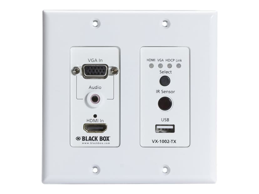 Black Box VX1000 Series Extender Wallplate Transmitter