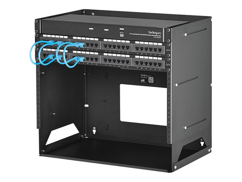 Startech Open Frame Wall Mount Rack 8U