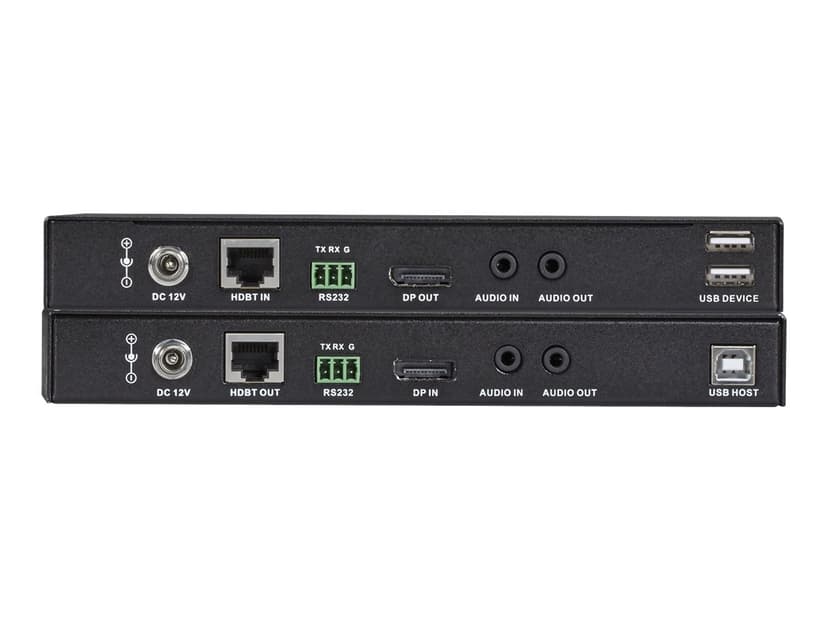 Black Box DisplayPort Extender Kit Over CATX - Audio USB RS232