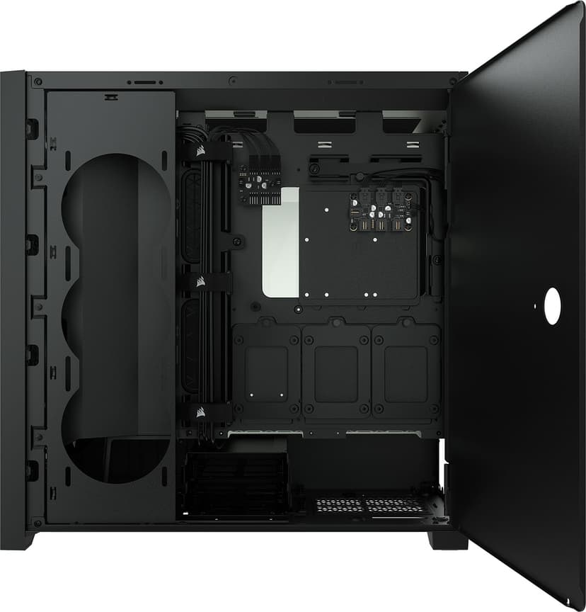 Corsair iCUE 5000X RGB Midi Tower Svart