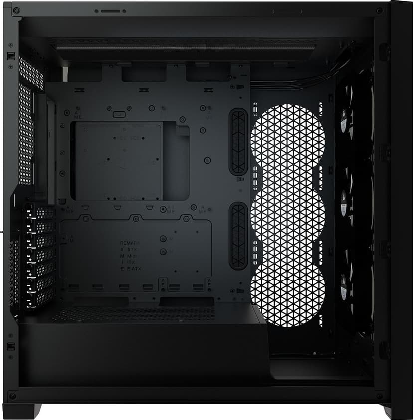 Corsair iCUE 5000X RGB Midi Tower Sort