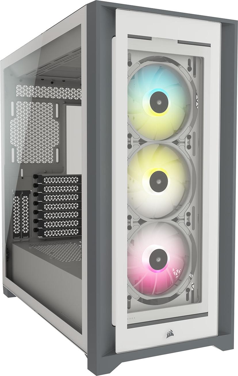 Corsair iCUE 5000X RGB Midi Tower Vit