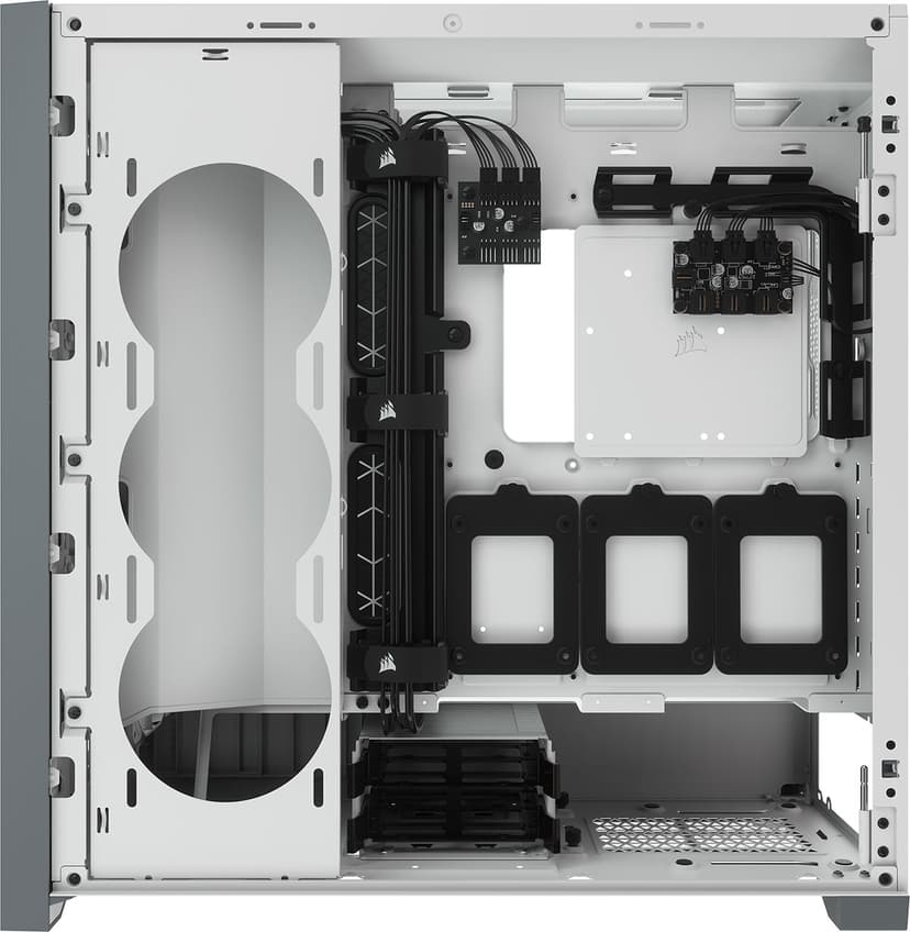Corsair iCUE 5000X RGB Midi Tower Valkoinen