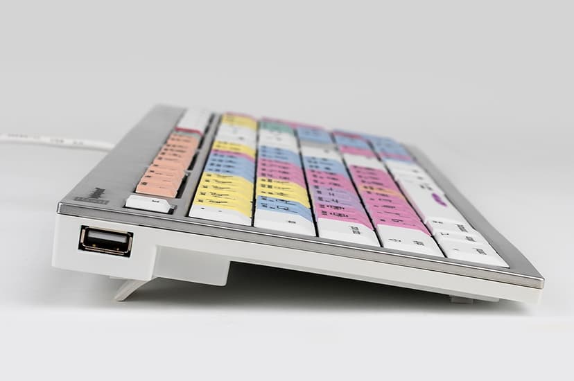 Logickeyboard Avid Pro Tools Mac Alba Uk/Eng - (Fyndvara klass 2) Kabel Engelska (Storbritannien)