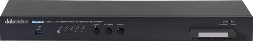 Datavideo NVS-40 Streaming Encoder/ Recorder