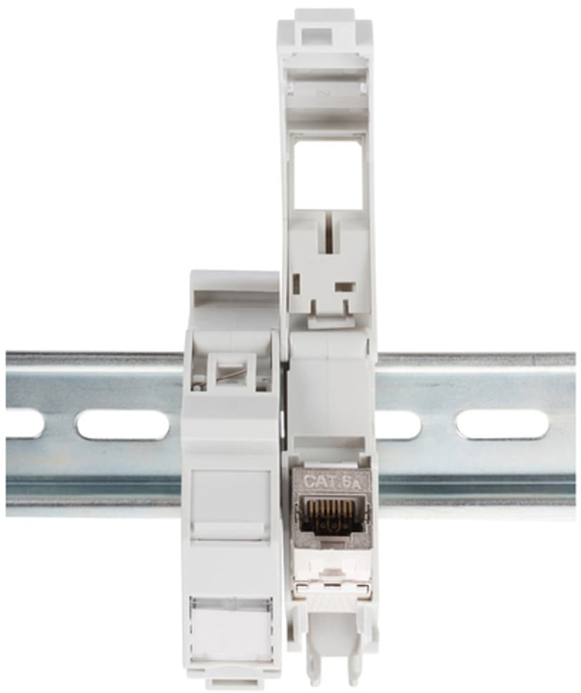 Digitus Keystoneadapter för DIN-räls