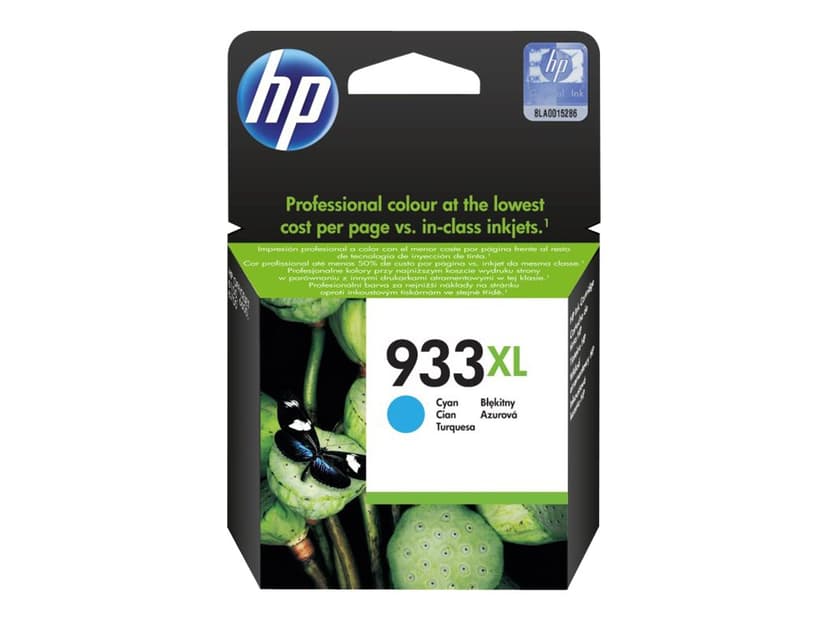 HP Blekk Cyan 933XL - OJ 6100/6600/6700 Premium