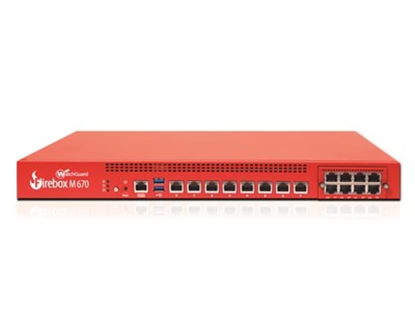 Watchguard Firebox M670 /W 3YR Std Support