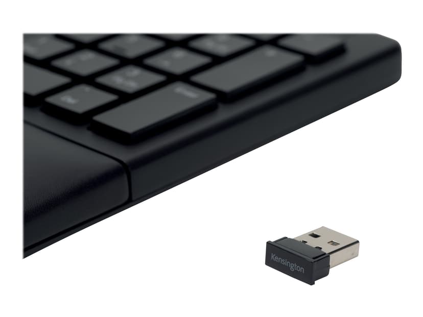 Kensington Pro Fit Ergo Wireless Keyboard Langaton Pohjoismainen