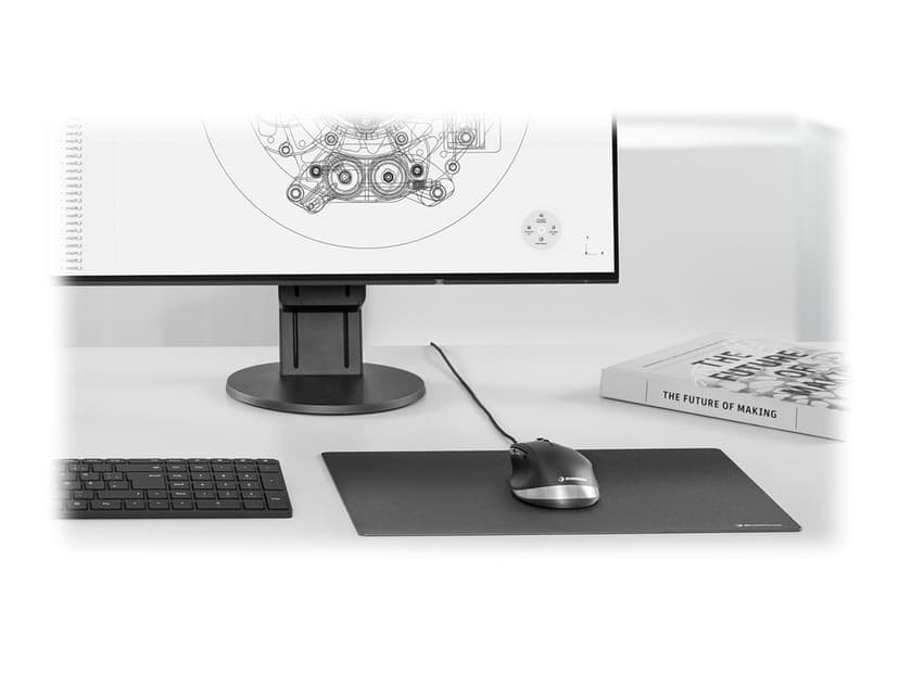 3DConnexion CadMouse Compact USB-A Mus