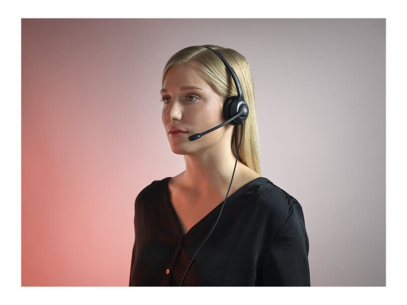 EPOS SC262 Headset Stereo Google Voice, Google Meet, Google Chromebook Silver, Svart
