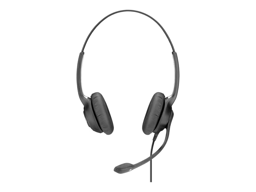 EPOS SC262 Headset Stereo Google Voice, Google Meet, Google Chromebook Silver, Svart