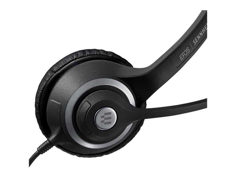 EPOS SC262 Headset Stereo Google Voice, Google Meet, Google Chromebook Silver, Svart