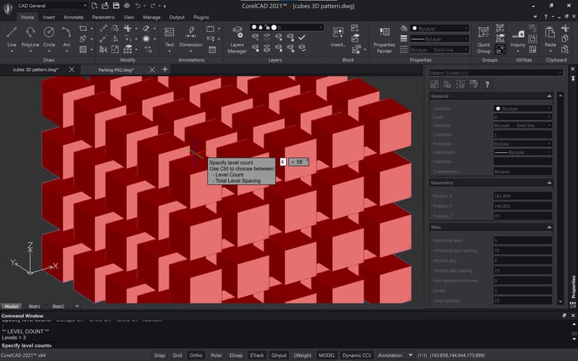 Corel CorelCAD 2021 Datastøttet design (CAD) Full 1 lisenser