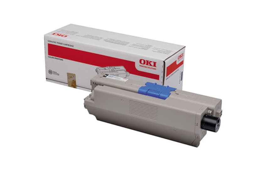 OKI Värikasetti Musta 2.2k - C301/C321/MC332