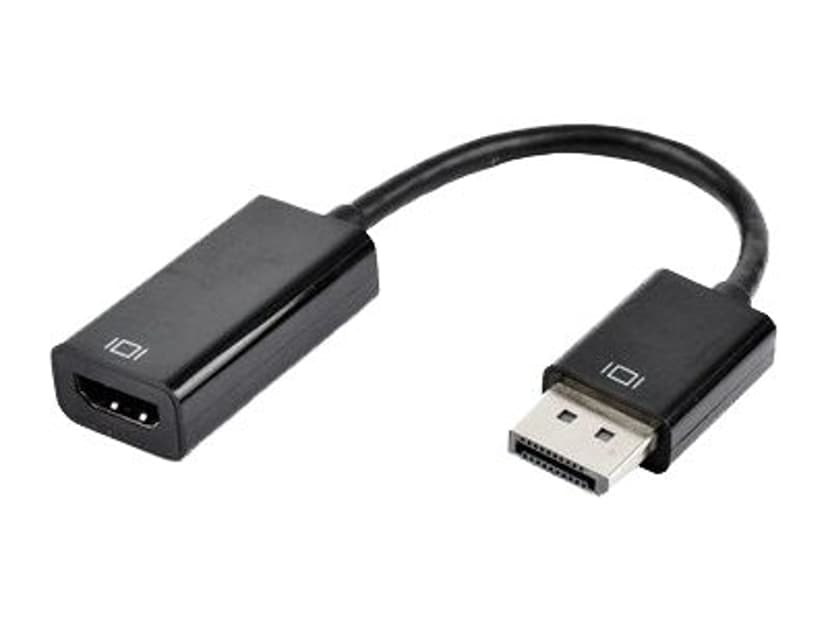 Prokord HDMI-adapter 0.2m DisplayPort HDMI Svart