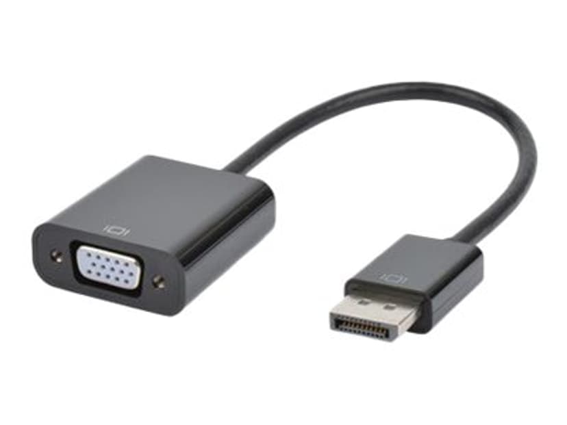 Prokord Video adapter 0.2m DisplayPort VGA (D-Sub) Sort