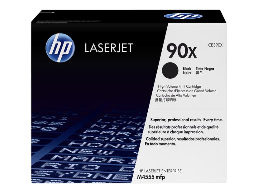 HP Toner Svart 90X 24K - CE390XD