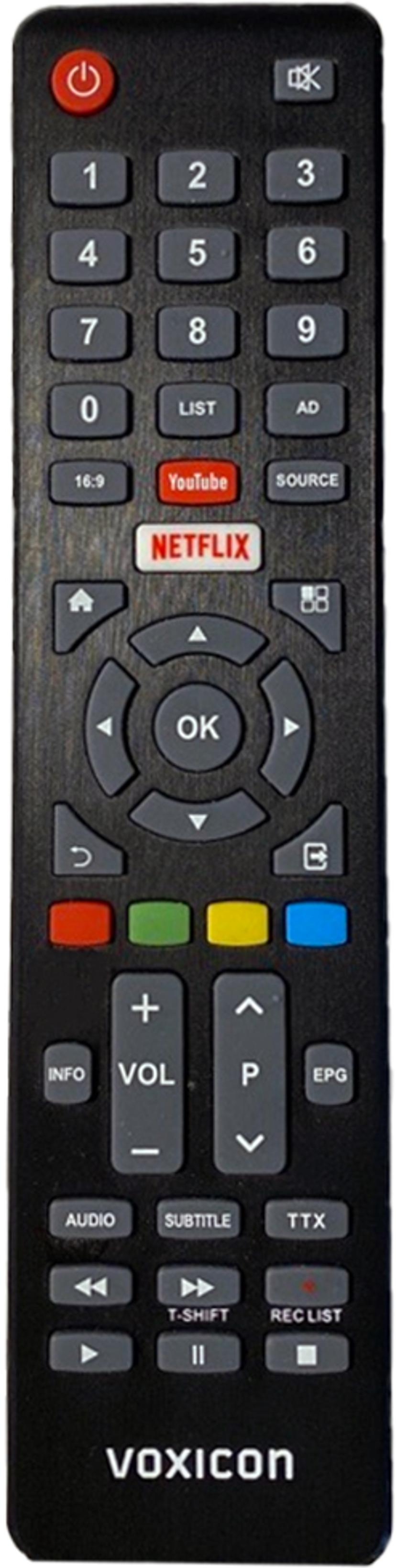 Voxicon Sparepart Voxicon Netflix Remote Control