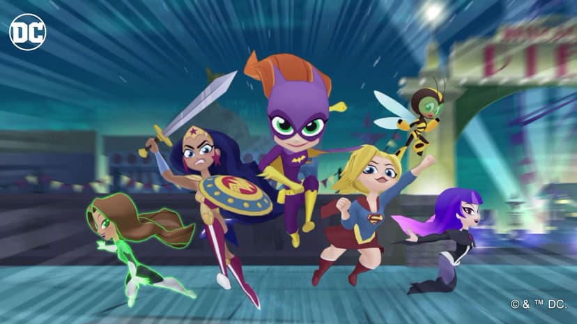 Nintendo DC Super Hero Girls: Teen Power Standard Tyska, Engelska, Spanska, Franska, Italienska, Japanska Nintendo Switch
