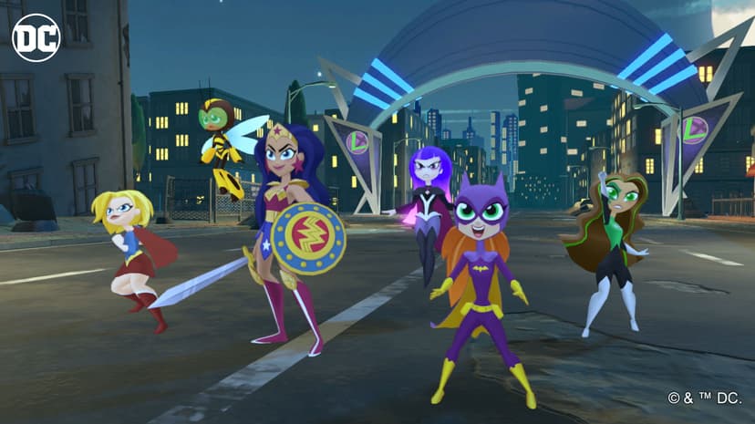 Nintendo DC Super Hero Girls: Teen Power Standard Tyska, Engelska, Spanska, Franska, Italienska, Japanska Nintendo Switch