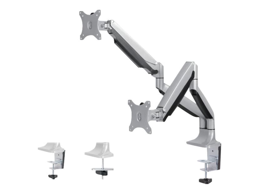 Neomounts Flat Screen Desk Mount 10-32" Silver #nl