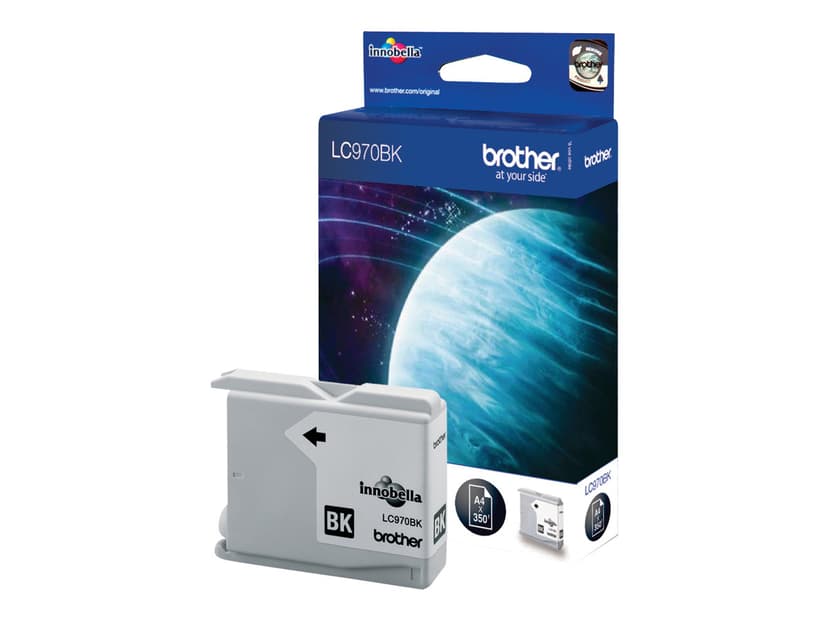 Brother Blekk Svart LC970BK - DCP-135C/150C