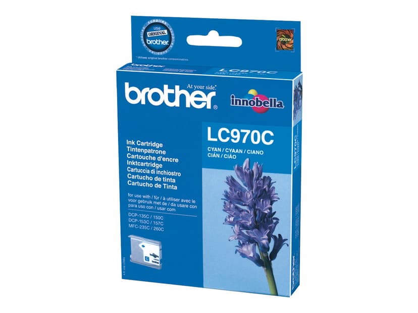 Brother Blekk Cyan LC970C - DCP-135C/150C