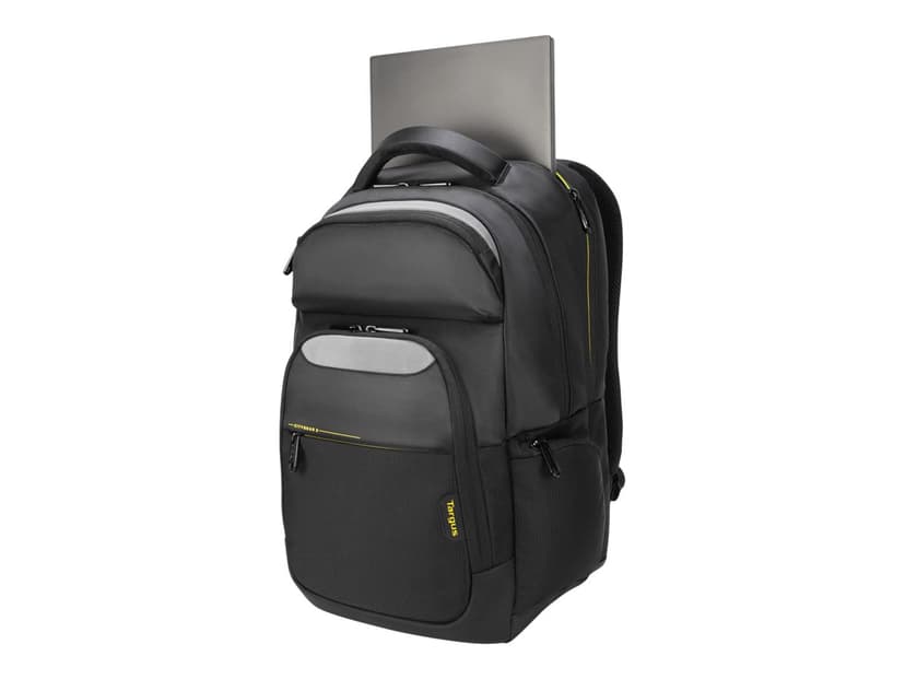 Targus CityGear Laptop Backpack 17.3" Polykarbonat, Polyurethan Sort
