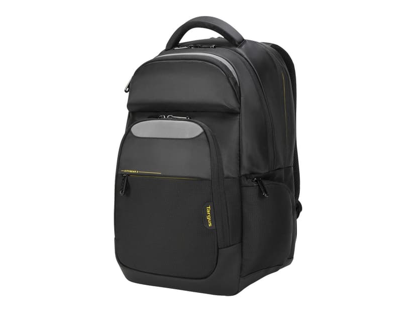 Targus CityGear Laptop Backpack 17.3" Polykarbonaatti, Polyuretaani Musta
