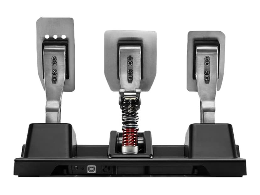 Thrustmaster T-LCM Svart, Rostfritt stål USB Pedaler PC, PlayStation 4, PlayStation 5, Xbox Rostfritt stål, Svart