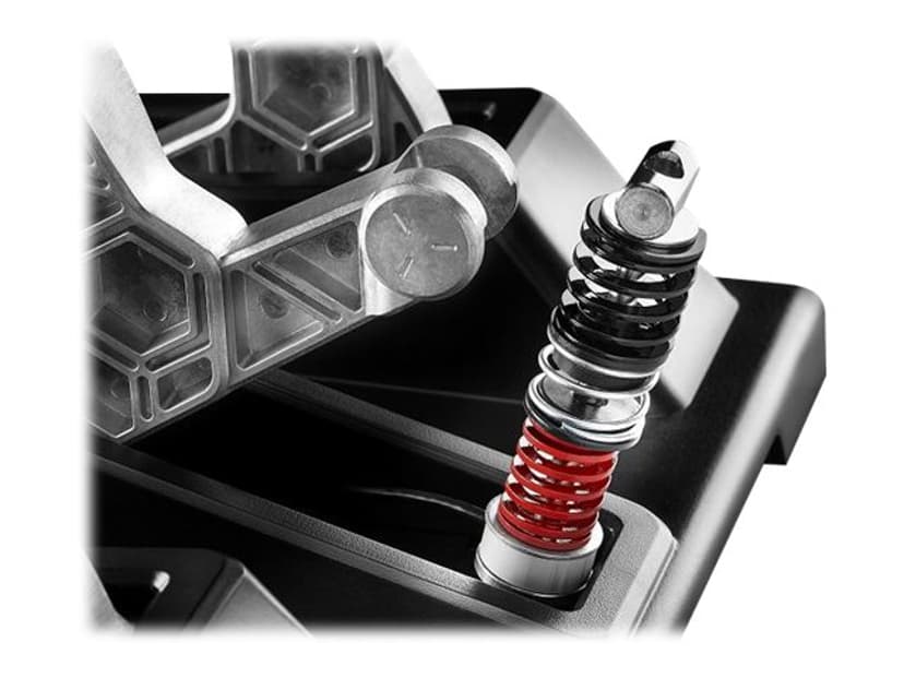 Thrustmaster T-LCM Svart, Rostfritt stål USB Pedaler PC, PlayStation 4, PlayStation 5, Xbox Rostfritt stål, Svart