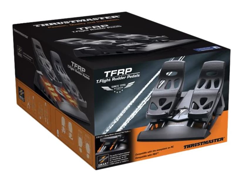 Thrustmaster T.Flight Rudder Pedals musta USB Polkimet PC, PlayStation 4, Xbox Musta