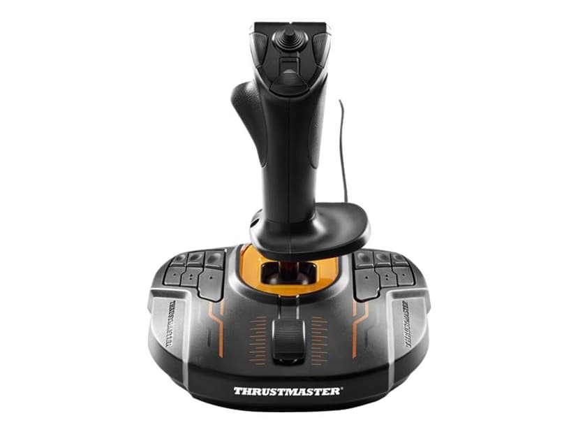 Thrustmaster T.16000M FCS Musta, Oranssi USB Lentosauva Analoginen/Digitaalinen PC Musta, Oranssi