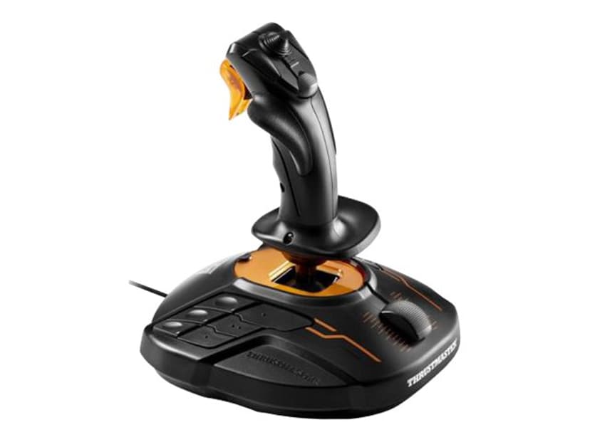 Thrustmaster T.16000M FCS Svart, Oransje USB Flystikke Analog/digital PC Oransje, Svart