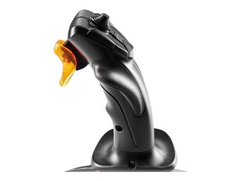 Thrustmaster T.16000M FCS Svart, Orange USB Joystick Analog / Digital PC Orange, Svart