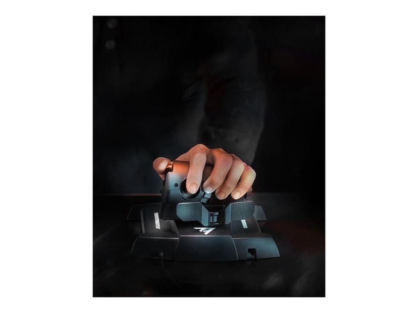 Thrustmaster T-16000M FCS Hotas Svart, Oransje USB Joystick/Styrepinne Analog/digital PC Oransje, Svart