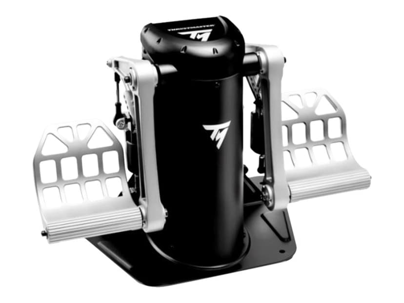 Thrustmaster TPR Rudder Musta, Hopea USB Lentosimulaattori Analoginen PC Hopea, Musta