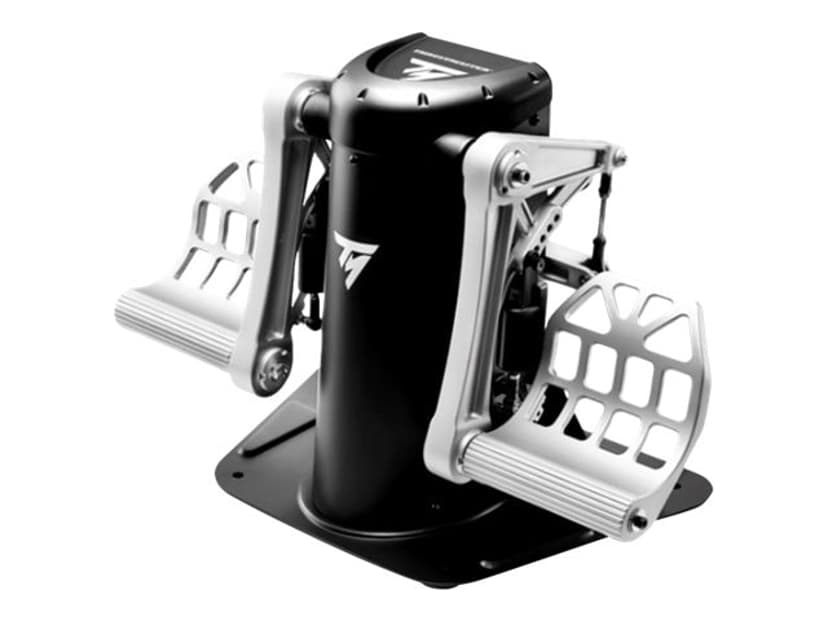 Thrustmaster TPR Rudder Musta, Hopea USB Lentosimulaattori Analoginen PC Hopea, Musta