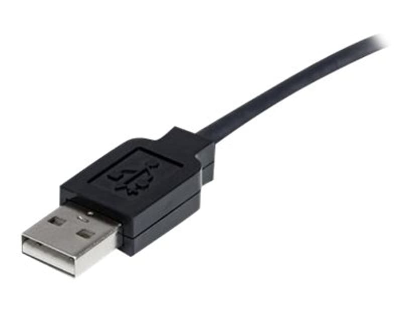 Startech 20m USB 2.0 Active Extension Cable 20m USB-A USB-A Sort