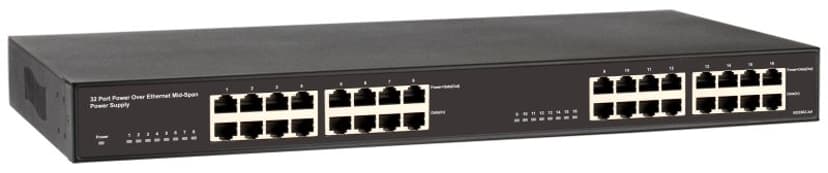 Direktronik 16-port Rack Gigabit Midspan 260W