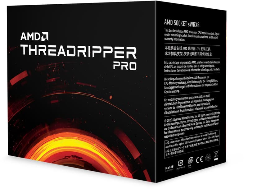 AMD Ryzen ThreadRipper PRO 3995WX 2.7GHz sWRX8