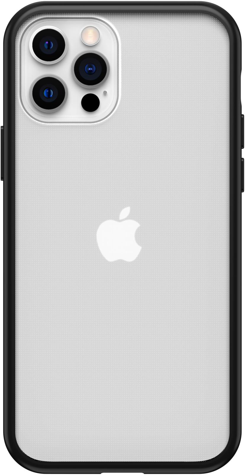 Otterbox React Series iPhone 12, iPhone 12 Pro Svart, Transparent