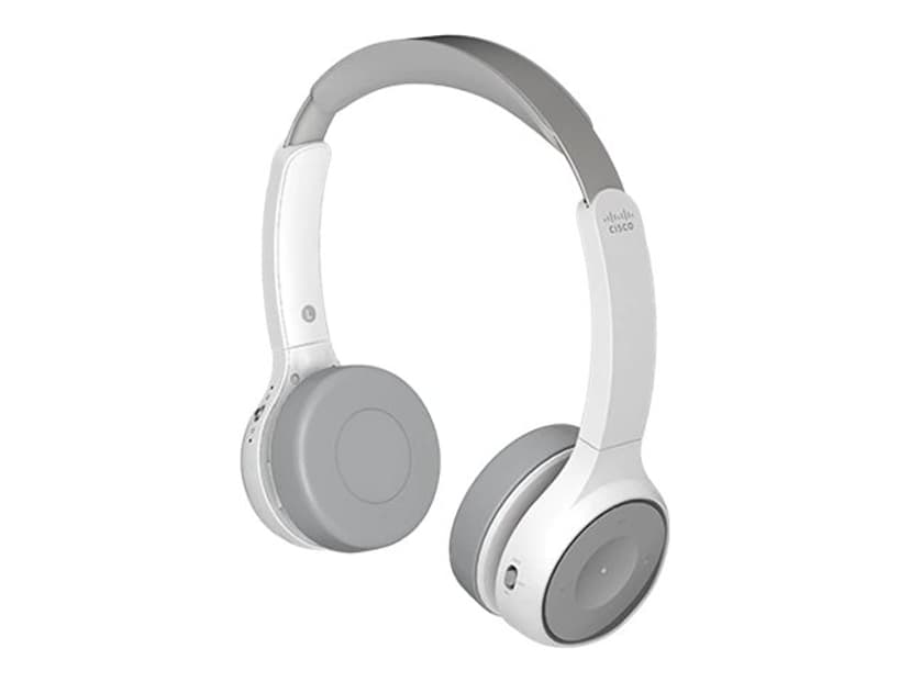 Cisco Headset 730 Stereo Platinum, Vit