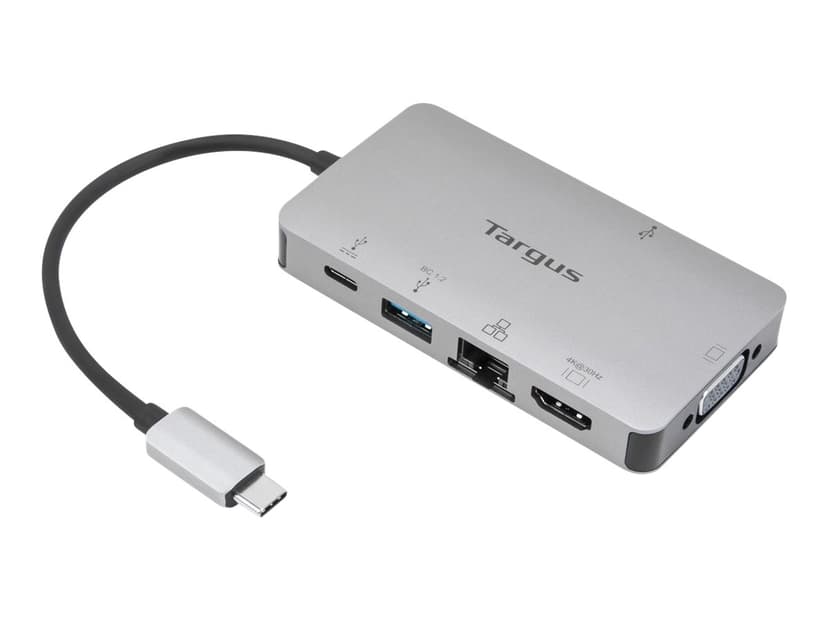 Targus USB-C DP Alt Mode Single Video 4K HDMI/VGA USB 3.2 Gen 1 (3.1 Gen 1) Type-C