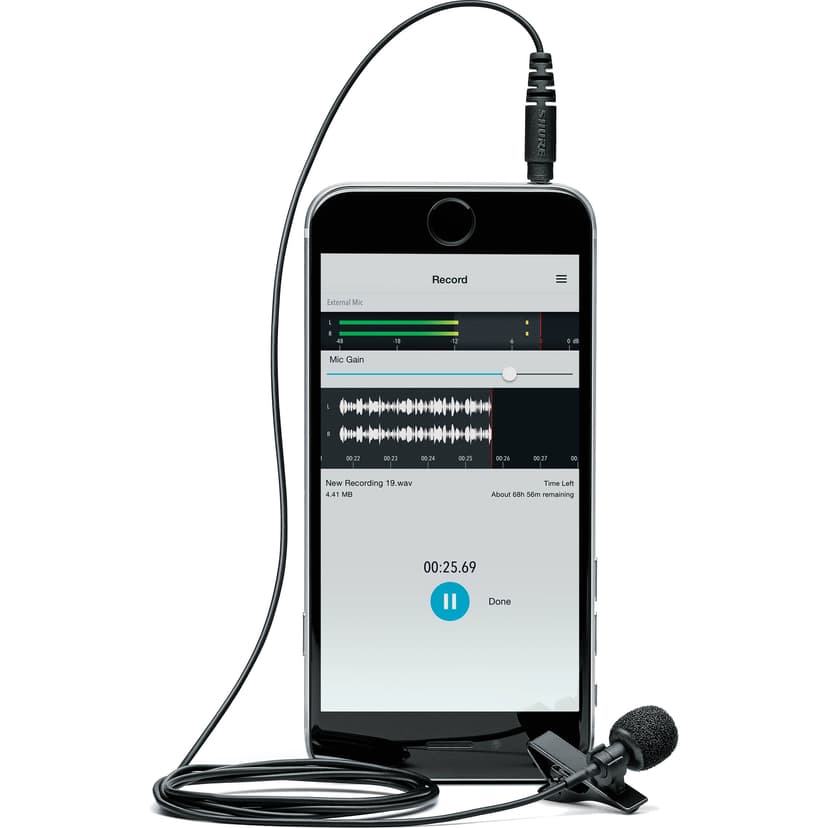 Shure MVL Lavalier Mic