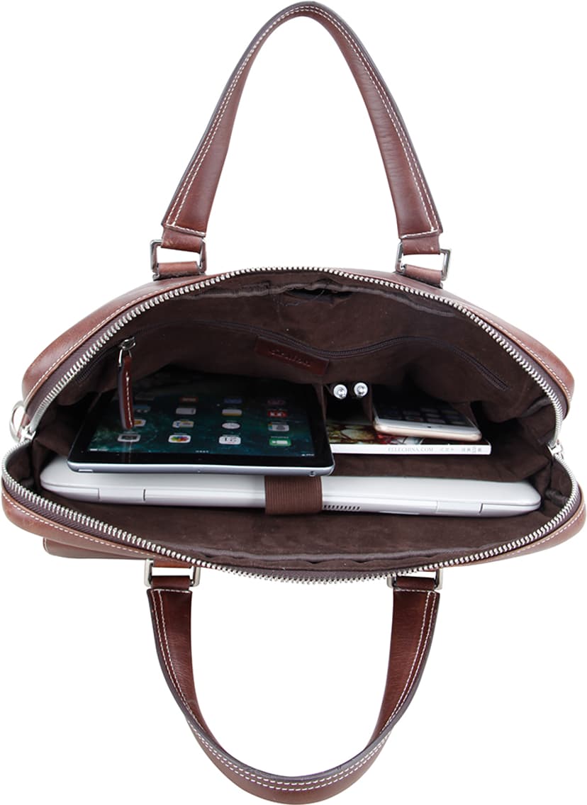 STILORD Marlon lederen tas heren business uni kantoor vintage schoudertas groot DIN A4 met 15,6 inch laptop vak elegante aktetas gemaakt van echt runderhuid Kleur:kansas - bruin STILORD Marlon lederen tas heren business uni kantoor vintage schoudertas groot DIN A4 met 15,6 inch laptop vak elegante aktetas gemaakt van echt runderhuid Kleur:kansas - bruin