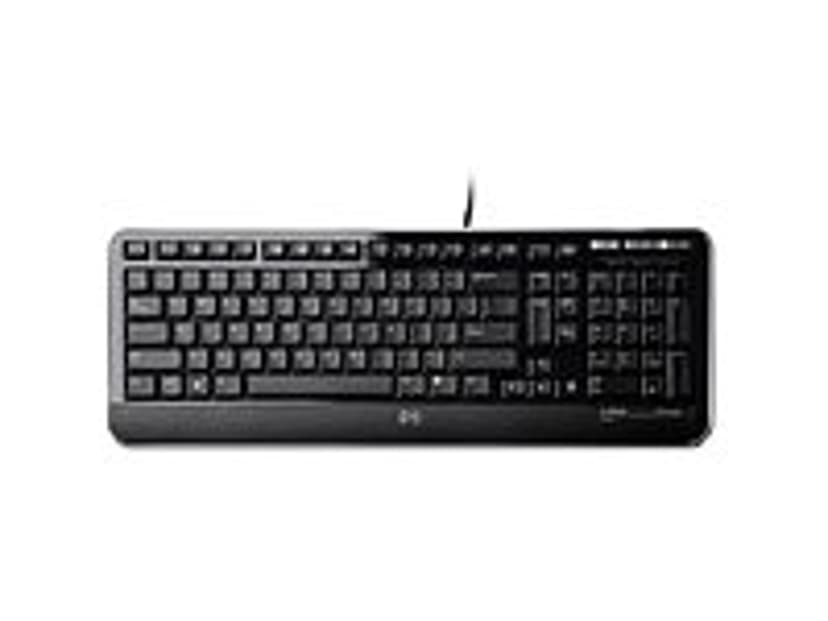 HP - tastatur - Norsk Koblet med ledninger (ikke trådløs)