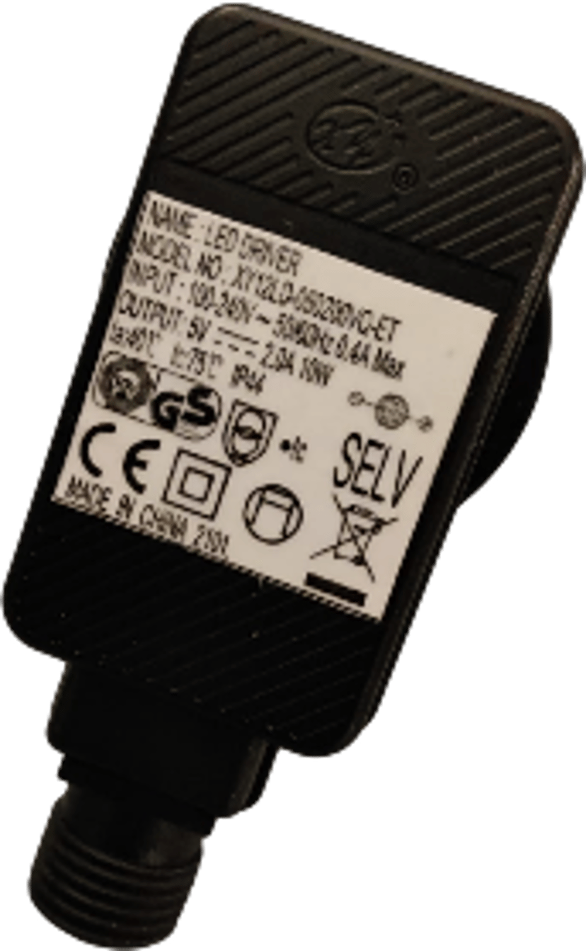 Enjoy Strömadapter för utomhusbruk Micro-USB 5V/2A IP44