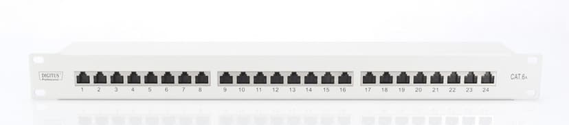 Digitus Patchpanel Grå Cat6a 1U